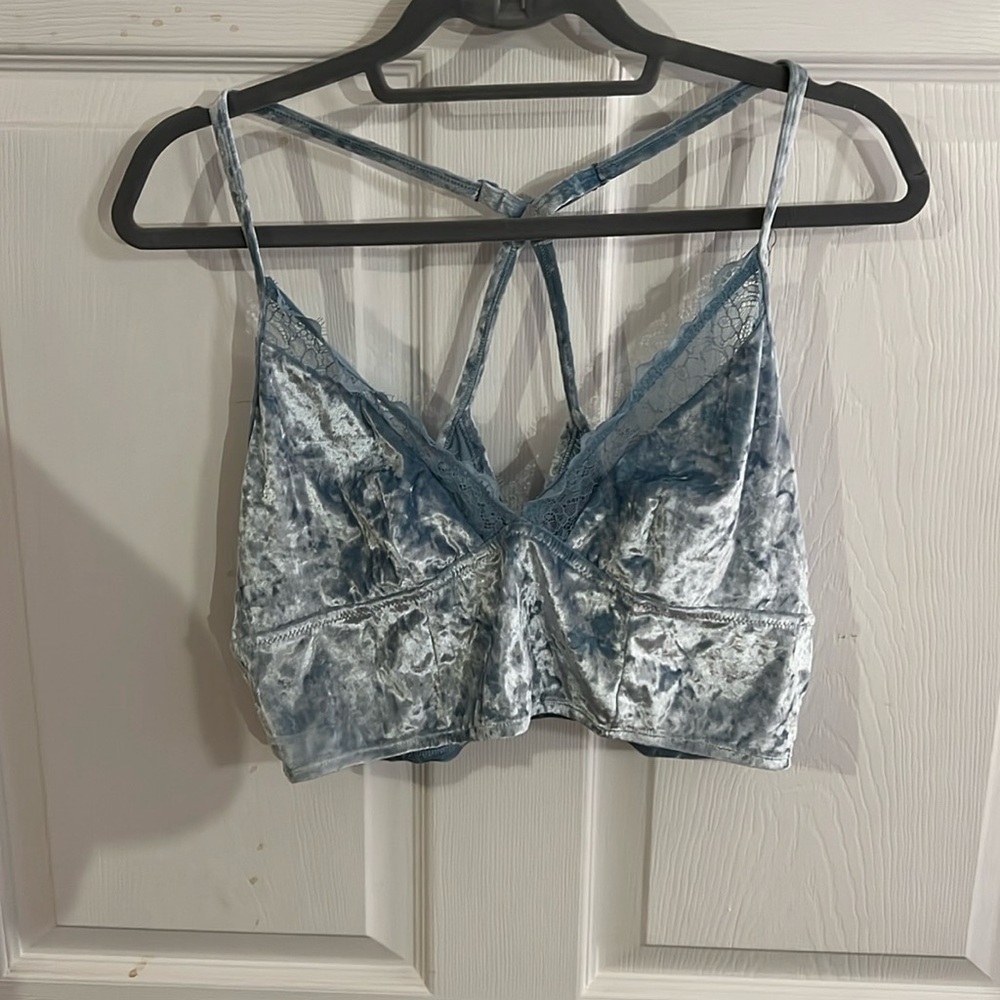 Crushed Velvet Bralette